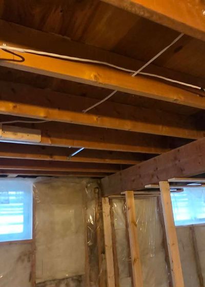 basement electrical rough-in