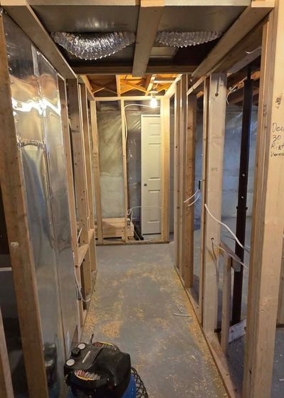 basement wiring installation