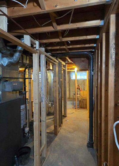 basement electrical conduit