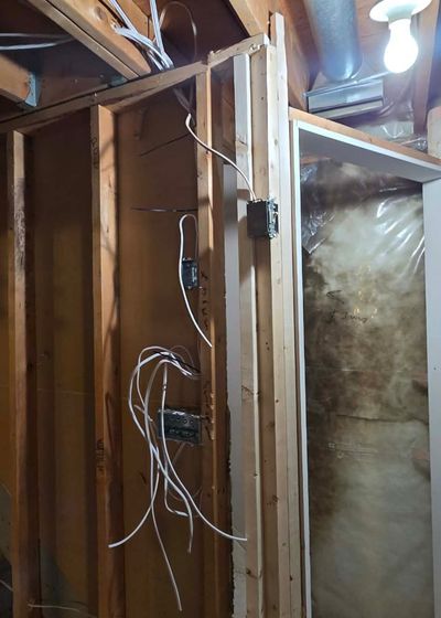 basement lighting wiring