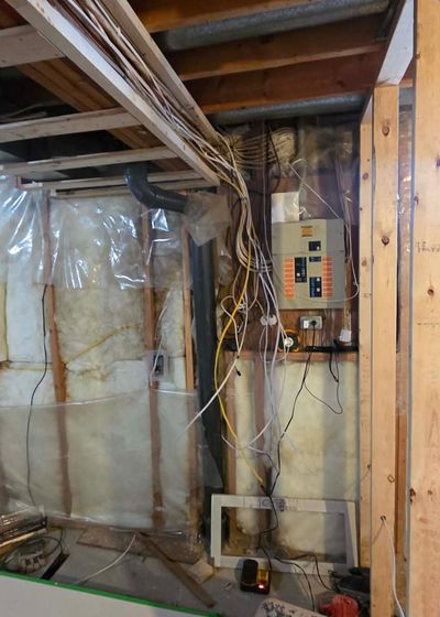 basement electrical finish